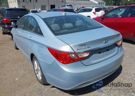 2013 Hyundai Sonata Gls z USA, uszkodzony, nr VIN 5NPEB4AC3DH771447